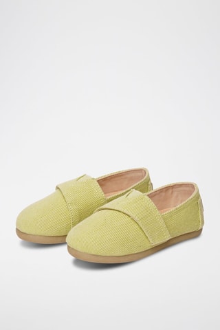 Slip-on Mini Essential - Beige e giallo