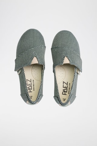 Espadrillas - Verde e grigio