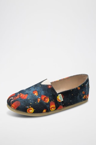 Espadrillas - Blu e rosso