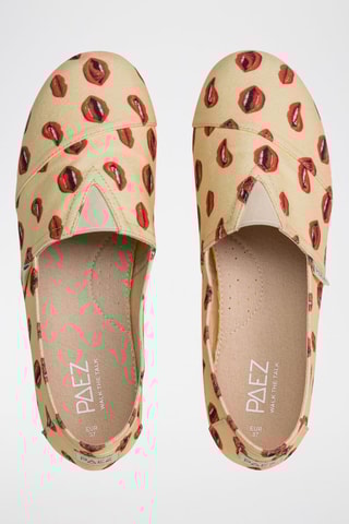 Espadrillas Liberation - Beige e rosso