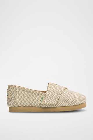 Espadrillas Classic Mini Essential - Bianco, verde e grigio