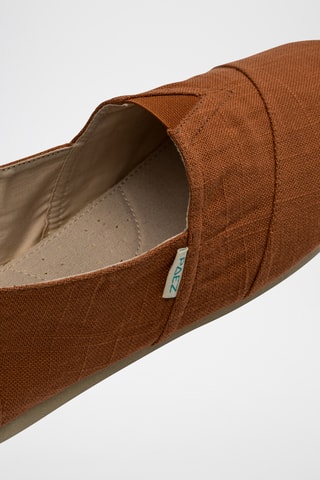 Espadrillas in lino Combi - Arancione