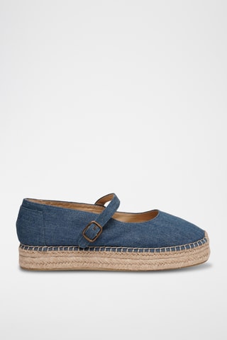 Espadrillas platform - Blu