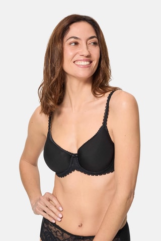 Beha Flower Elegance Lace - Zwart