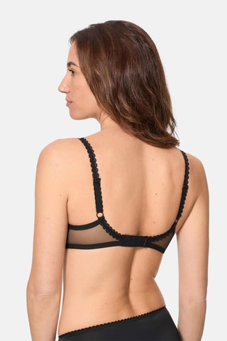 Beha Flower Elegance Lace - Zwart