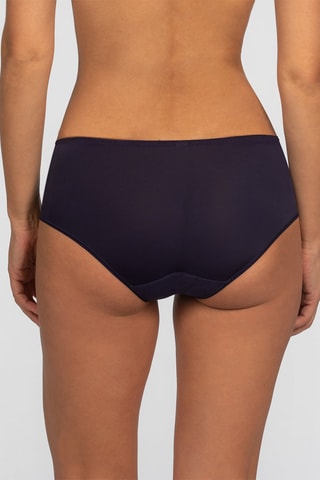 Slip Essential Elegance Broderie - Marineblauw