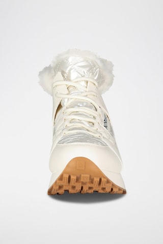 Sneakers alte imbottite platform Obim - Bianco