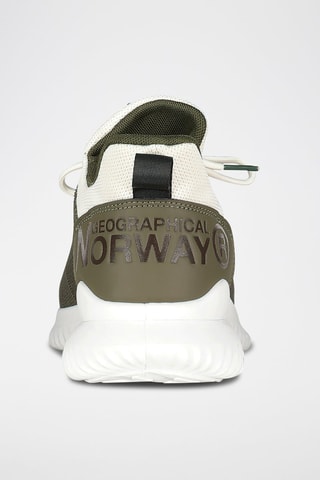Sneakers Obyone - Bianco e verde