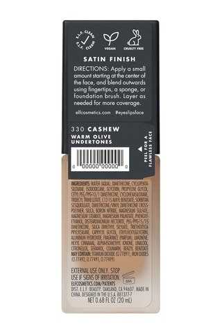 Fondotinta Flawless Satin Foundation - Cashew - 20 ml