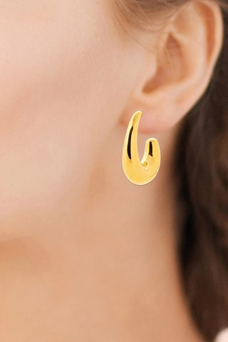 Halve Creolen - Goudkleurig