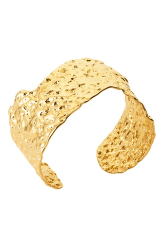 Pulseira aberta - Dourado