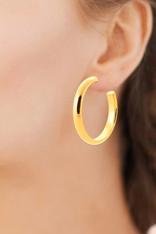 Halve Creolen - Goudkleurig