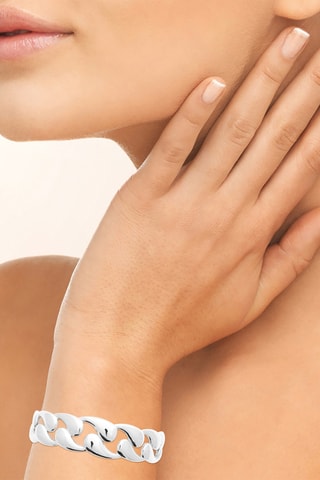 Manchetarmband - Zilverkleurig