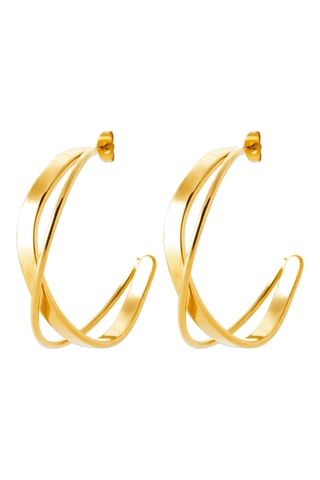 Halve Creolen - Goudkleurig