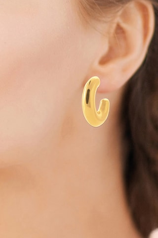 Halve Creolen - Goudkleurig