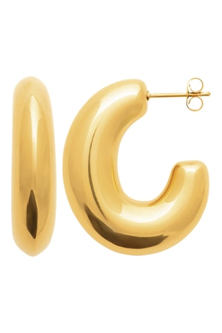 Halve Creolen - Goudkleurig