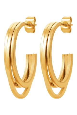 Halve Creolen - Goudkleurig