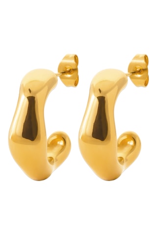 Halve Creolen - Goudkleurig