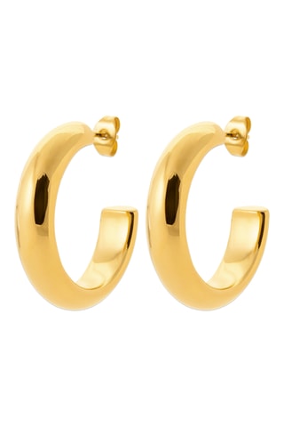 Halve Creolen - Goudkleurig