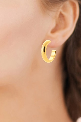 Halve Creolen - Goudkleurig