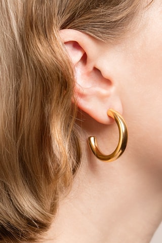 Halve Creolen - Goudkleurig