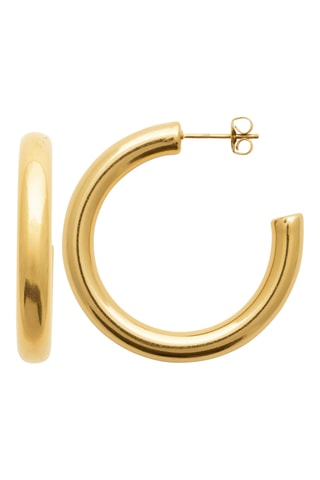 Halve Creolen - Goudkleurig