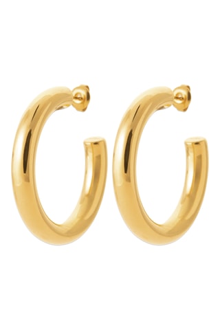 Halve Creolen - Goudkleurig