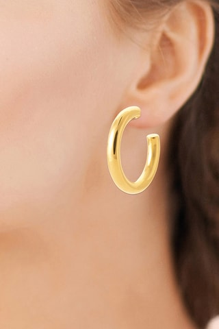 Halve Creolen - Goudkleurig