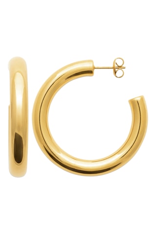 Halve Creolen - Goudkleurig