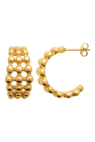 Halve Creolen - Goudkleurig