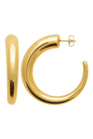 Halve Creolen - Goudkleurig