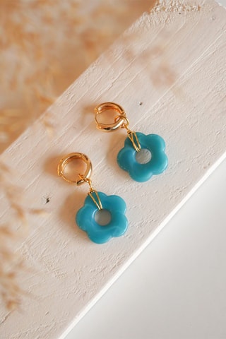 Créoles Ana - Turquoise