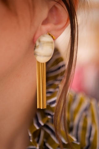 Boucles d'oreilles Soen - Vert