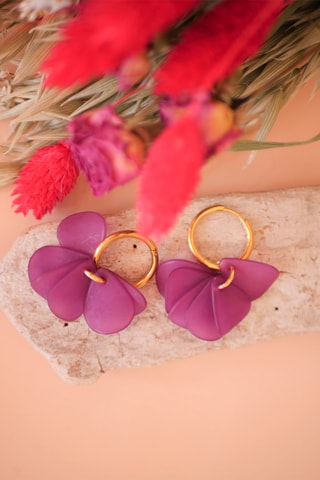 Créoles Tula - Violet