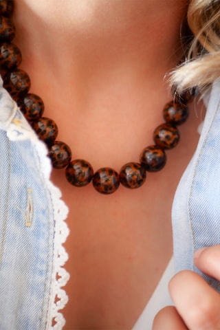 Collier Gabi - Marron