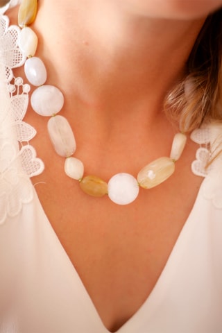 Collier Telma - Blanc