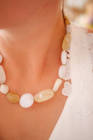 Collier Telma - Blanc