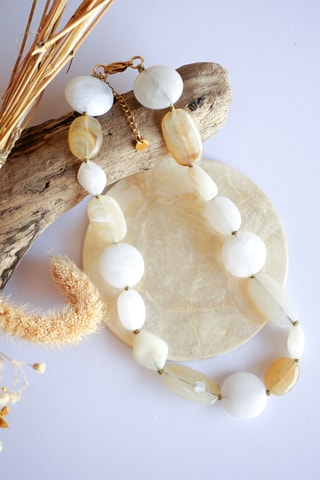 Collier Telma - Blanc