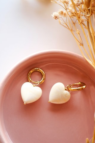 Créoles Charlie - Ecru