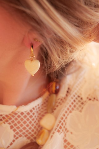 Créoles Charlie - Ecru