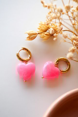 Créoles Charlie - Rose