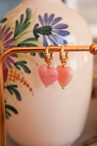 Créoles Charlie - Vieux Rose