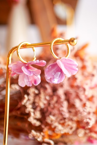 Créoles Evlyn - Rose