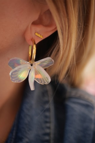 Créoles Evlyn - Blanc