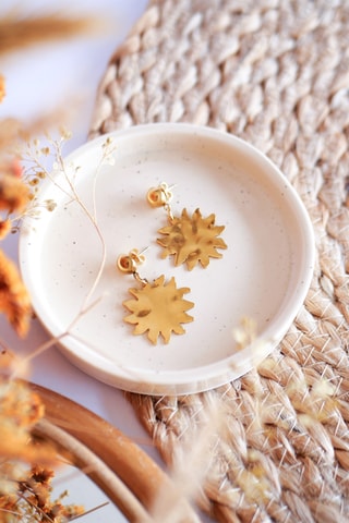 Boucles d'oreilles Garance - Doré