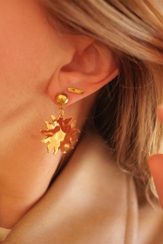 Boucles d'oreilles Garance - Doré