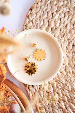 Boucles d'oreilles Garance - Doré