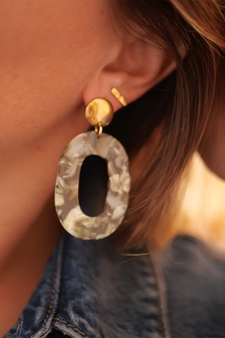 Boucles d'oreilles Gigi - Vert