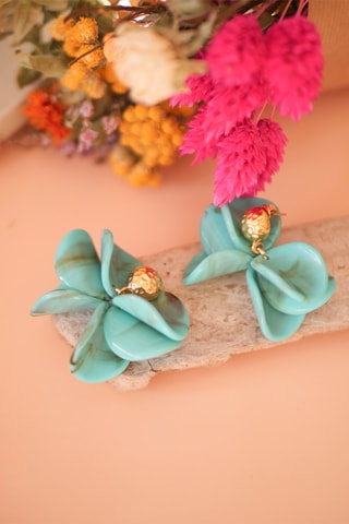 Boucles d'oreilles Gloria - Turquoise