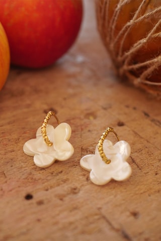 Créoles Isia - Blanc